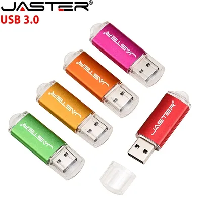 Bunter Metall-Stick USB-Flash 3.0 Cle USB 3.0-Flash-Laufwerk 8 GB 16 GB 32 GB 128 GB USB3.0-Stick Image