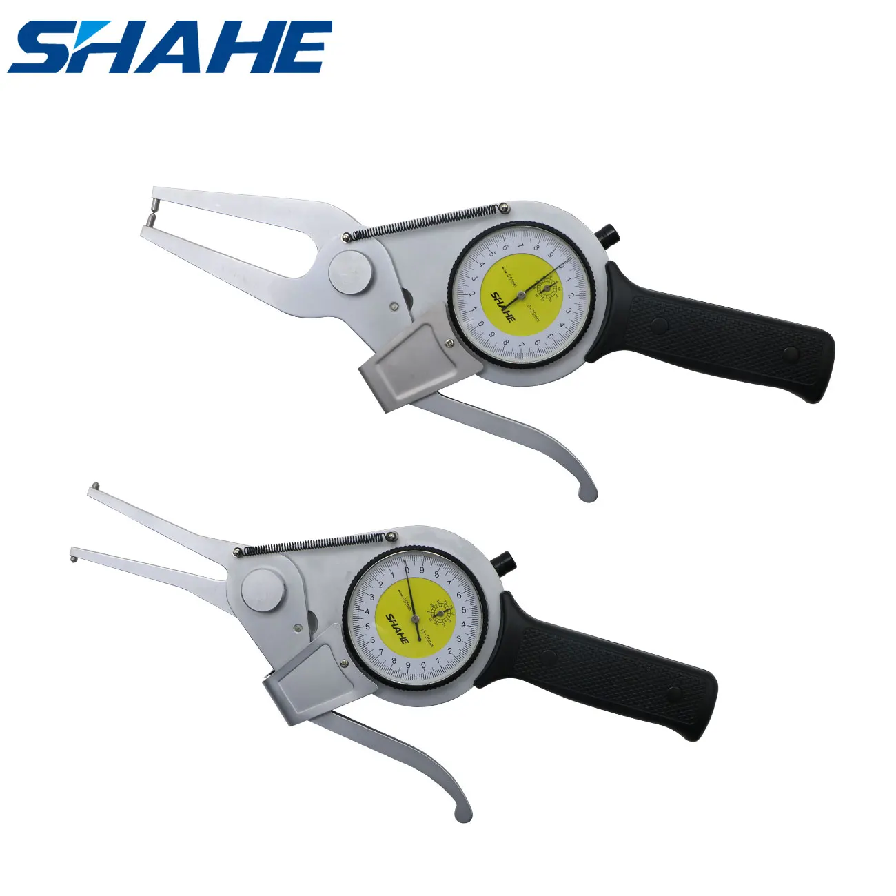 SHAHE 0,01 mm Innen-Außen-Snap-Messgerät, Zifferblatt, interner Messschieber, Innen-Messschieber, Innen-Außen-Dickenmessgerät