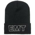 Fair Game EMT Cuffed Knit Beanie Skull Cap Knit Winter Hat Emergency Medical Technician-Black