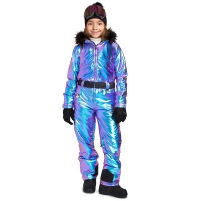 Girl's Iridescent Iris Snow Suit