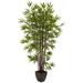 Silk Plant Nearly Natural 6 Bamboo Silk Tree w/Planter