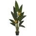 Silk Plant Nearly Natural 4.5 Bird of Paradise Artificial Plant (Real Touch)