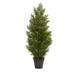 Silk Plant Nearly Natural 3 Mini Cedar Pine Tree (Indoor/Outdoor)