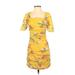 Lovers + Friends Casual Dress - Mini: Yellow Dresses - Women's Size Small