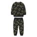 Pimfylm 2Pcs Baby Boys Hoodie Tops Pants Set Long Sleeve Hoodies Long Pants 2PCS Fall Winter Outfits Set Boys Clothing Sets A 120