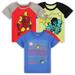 Preschool Blue/Red/Green The Avengers Graphic 3-Pack T-Shirt Set