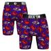 Men's Rock Em Socks Purple Baltimore Ravens Crab Boxer Briefs