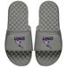 Men's ISlide x BreakingT Lamar Jackson Gray NFLPA Lightning Slide Sandals