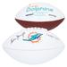 Sean Young Ace Ventura Autographed Miami Dolphins Wilson White Panel Football with "Laces Out!" Inscription