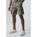 Mens Green Active Cargo Shorts, Green