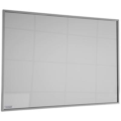 VASNER Infrarotheizung "Zipris S 700", grau, H/T: 60cm x 2,5cm, 700 W, Heizkörper, 700 W, Spiegelheizung mit Titan-Rahme