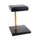 rockible Marble Watch Jewelry Rack Holder Display Stand, Black and Golden