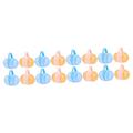 Hohopeti 16 Sets Baby Soothers for Newborns Plastic Container Clear Pacifier Baby Pacifier Container Transparent Pacifier Case Pacifier Holder Case Newborn Pacifier Holder Pacifier Storage