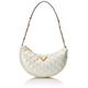 GUESS Abendtasche Giully Top Zip Shoulder Bag Ivory Shiny One Size