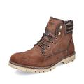 Rieker Men Ankle Boots F3650, Men´s Lace-up Ankle Boot,Water Repellent,riekerTEX,Low Boots,Chukka Boot,Short Boots,Brown (Braun / 24),44 EU / 9.5 UK