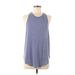 Lululemon Athletica Active Tank Top: Blue Activewear - Women's Size 6