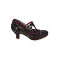 Irregular Choice Serendipity 7.5 Womens Shoes Black Pink