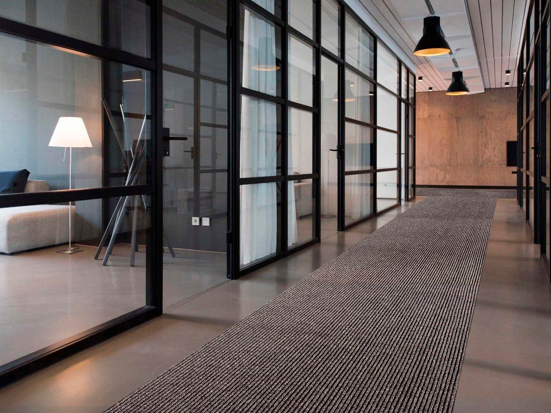 Läufer "MAGNUM, Made in Belgium", beige, B:100cm H:10,5mm L:1.700cm, Polypropylen (PP), PRIMAFLOR-IDEEN IN TEXTIL, Teppiche, Schmutzfangläufer, Schmutzfangläufer, Schmutzfangteppich, Schmutzmatte, rutschhemmend Image