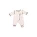 Little Me Long Sleeve Outfit: Ivory Bottoms - Size Newborn