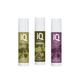 Hair Care Pack Bundle With iQ Intense Moisture Shampoo, iQ Intense Moisture Conditioner 300ml, iQ Silverising Shampoo 300ml, Langley Green Wet and Dry Bobbles in Lilac x 2