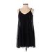 Express Casual Dress - Slip dress: Black Dresses - Women's Size Small