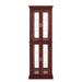 HOVEYY 177.8" H x 23.75" W Wood Display Case Wood in Brown | 177.8 H x 23.75 W x 11.75 D in | Wayfair HH169LLLB