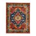 Red 96 x 60 x 0.62 in Area Rug - Karastan Kaleidoscope Area Rug, Synthetic | 96 H x 60 W x 0.62 D in | Wayfair ZS023 A400 060096 IP