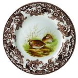 Spode Woodland Salad Plate 8" Quail Ceramic/Earthenware/Stoneware in Brown/White | 8 W in | Wayfair 1636790