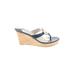 MICHAEL Michael Kors Wedges: Ivory Solid Shoes - Women's Size 6 1/2 - Open Toe