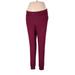 Active by Old Navy Active Pants - High Rise Skinny Leg Joggers: Burgundy Activewear - Women's Size 2X-Large