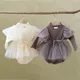 Baby Girl Bodysuit Newborn Princess Baby Dress For Girl 1st Birthday Party Wedding Infant Baby Girl