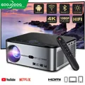 GOOJODOQ Full HD 1080P Projector 4K 8K 700ANSI 15500Lumens Android WiFi LED Video Movie Projector