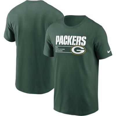 Herren Nike Green Green Bay Packers Division Essential T-Shirt Image