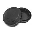 1 Pairs camera Body cap + Rear Lens Cap logo for Samsung NX Mount NX10 NX300 NX2000 NX1000