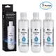 3 Pack LG LT1000P Refrigerator Water Filter Compatible With LT1000P/PC/PCS