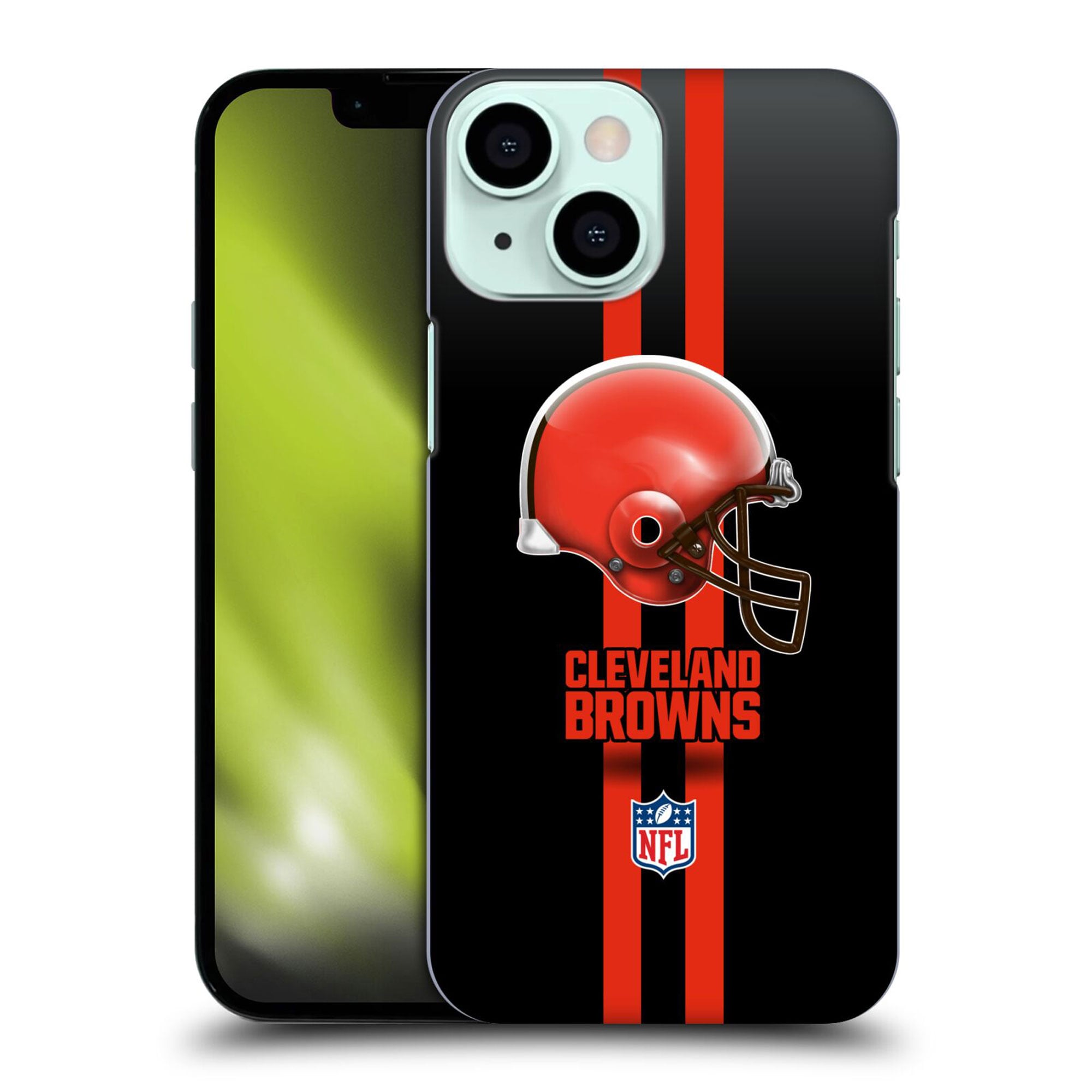 Coque Cleveland Browns rigide avec logo du casque - iPhone