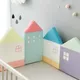 120CM Newborn Baby Bed Bumper Crib Protector Cotton Pillow Cushion Bed Fence Kids Room Decoration