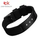 Magnetic Therapy Bracelet Men's Black Stainless Steel Silicone Bracelet Pulsera Male Magnetic Health