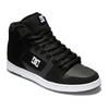 Sneaker DC SHOES "Manteca 4 Hi", Gr. 8(40,5), schwarz-weiß (schwarz, weiß), 51.34% Leder, 48.66% Synthetikmaterial, Schuhe