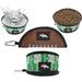 Pets First NFL Collapsible Dog Travel Bowl, Food and Water Bowl for Dogs & Cats