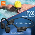 Xiaomi knochen leitung schwimmender kopfhörer bluetooth drahtlos ipx8 wasserdicht 32gb mp3 player