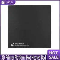 3D-Druckerzubehör Pei 235*235mm matti ertes Heizbett Hot Bed Platform Aufkleber mit 3m Träger für