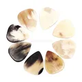 8 Pcs Multi Farbige Buffalo Horn Gitarre Pick-Hand Made hohe qualität pick