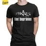 Männer Die Sopranos Tony Sopran T Hemd Mafia 100% Baumwolle Kleidung Lustige Kurzarm Rundhals Tees