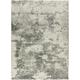 Tapis recyclé design abstrait dans les tons gris, 77x150 cm