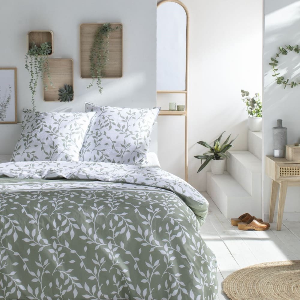 Parure de lit 220x240 cm Vert