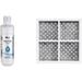 LT120F + LT1000P Refrigerator Air and Water Filter L G Bundle Replacement 6-Month / 200 Gallon Refrigerator Water Air Filter L-G White