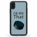 Ice Hockey Puck Funny Quote Rink Design Slim Shockproof Hard Rubber Custom Case Cover For iPhone 15 Pro Max 14 Plus 13