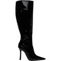 Black Pointed Tall Boots