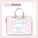 Laptop Bag Laptop Sleeve Case Pink Handle Cute Handbag PU Shockproof Carrying Bag 12 13 14 15 17 inch For Macbook/Dell/HP/Asus